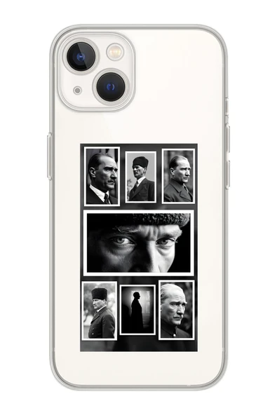 ARTEBA Global iPhone 17 Pro Max Atatürk Desenli Premium Lansman Telefon Kılıfı ürün görseli 1