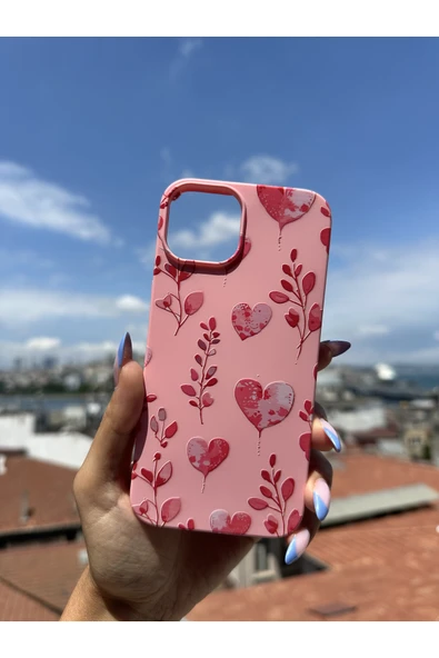 ARTEBA Global Samsung S20 FE Uyumlu İçi Kadife Baskılı Pembe Telefon Kılıfı ürün görseli 1