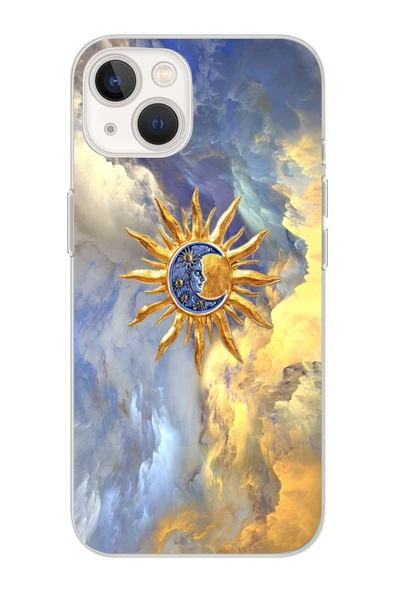 ARTEBA Global iPhone 14 Pro Max Güneş Desenli Premium Lansman Telefon Kılıfı ürün görseli 1