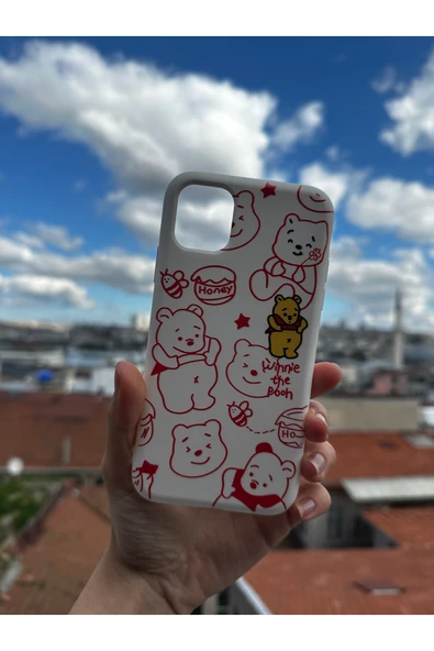 ARTEBA Global Samsung Galaxy A55 Uyumlu Baskılı Beyaz Telefon Kılıfı ürün görseli 1