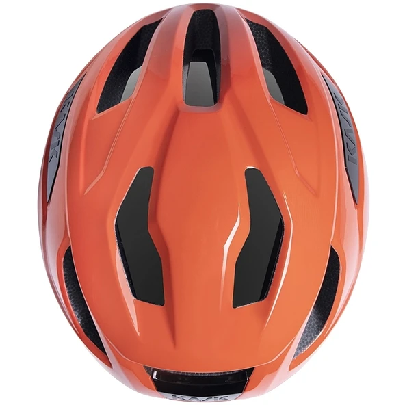 Kask Sintesi Bisiklet Kaskı Turuncu Medium - Resim 6