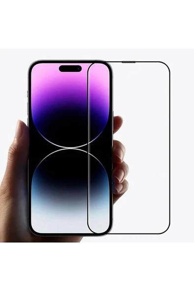 ARTEBA Global Iphone 13 PRO MAX Tam Kaplayan Ekran Koruyucu - Darbe Emici Temperli Kırılmaz Cam - Extra İnce ürün görseli 1