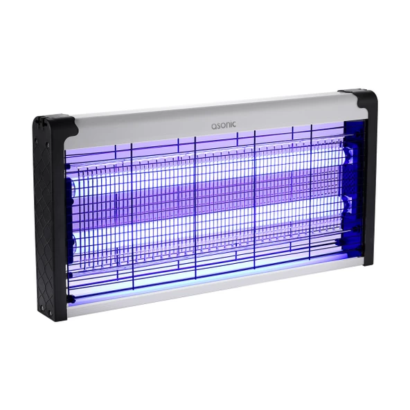 Asonic S27 Çift Cam LED Zincir Askılı SanayıiTipi Sinek Öldürücü XXL Boy 30W+ 2000V ürün görseli 1
