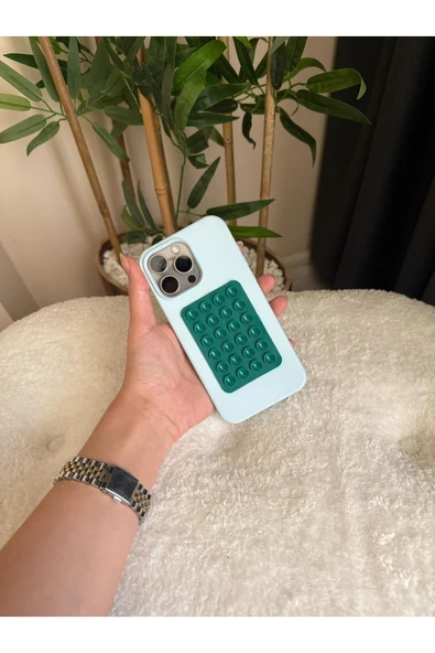 ila bags Silikon Vantuzlu Telefon Tutacağı – Telefon Arkası Silikon Vantuz Yapışkanlı Güçlü Tutuş ürün görseli 1