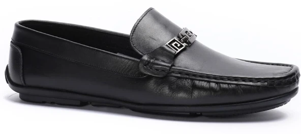 Pierre Cardin 90237ı Siyah Erkek Loafer Günlük Deri Ayakkabı ürün görseli 1