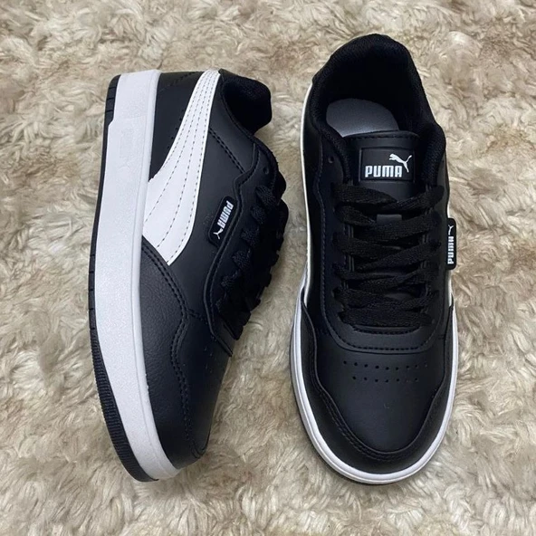 Puma Caven III Siyah Beyaz Kadın Spor Ayakkabı ürün görseli 1
