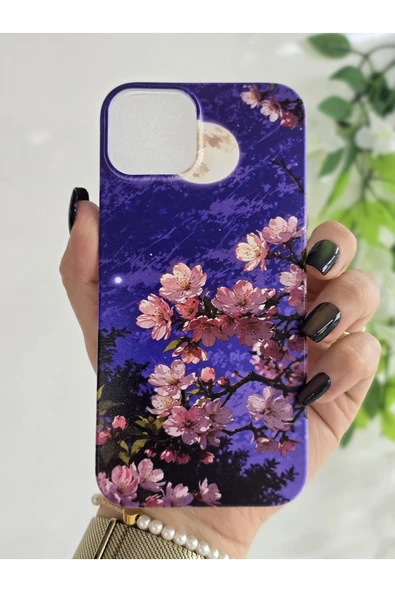ARTEBA Global iPhone 13 Pro Çiçek Desenli Premium Lansman Telefon Kılıfı ürün görseli 1