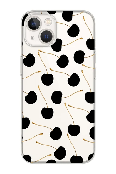 ARTEBA Global iPhone 11 Kiraz Desenli Premium Lansman Telefon Kılıfı ürün görseli 1