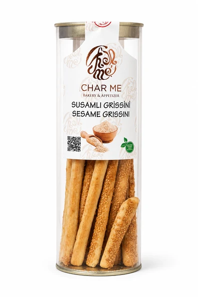 Charme Susamlı İtalyan Grissini 100 gr ürün görseli 1