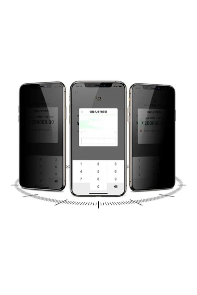 ARTEBA Global Iphone 12 PRO Tam Kaplayan HAYALET Ekran Koruyucu - Darbe Emici Temperli Kırılmaz Cam - Extra İnce ürün görseli 1