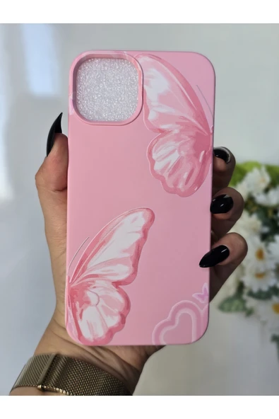 ARTEBA Global iPhone 11 Pro Kelebek Desenli Premium Lansman Telefon Kılıfı ürün görseli 1