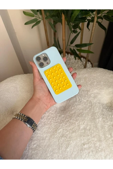 ila bags Silikon Vantuzlu Telefon Tutacağı – Telefon Arkası Silikon Vantuz Yapışkanlı Güçlü Tutuş ürün görseli 1