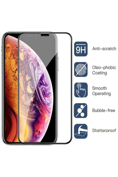 Telefon Aksesuarları Iphone 11 Pro Max / X max Mat Nano Seramik Glass Geniş Kavisli Tam Kaplayan ürün görseli 1