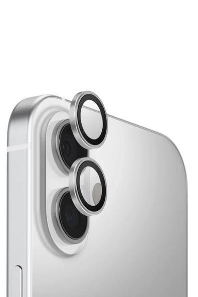 WANNA PROTECT iPhone 17 Uyumlu Alüminyum Kamera Koruma Lens Koruyucu Temperli Cam ürün görseli 1