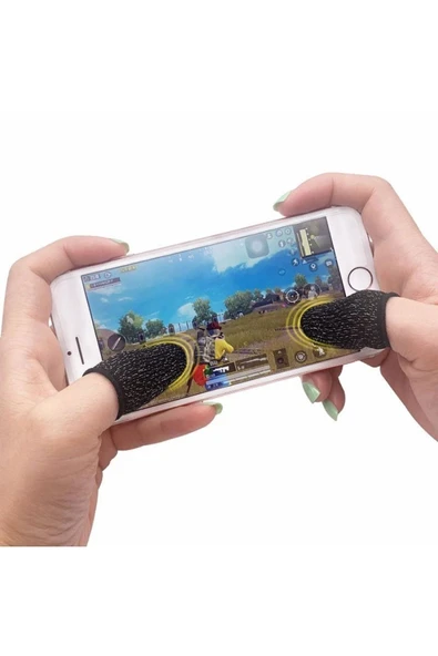 SÜPER TELEKOM Pubg Parmaklık Eldiven Oyuncu Eldiveni Siyah ürün görseli 1