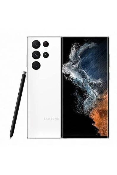 SAMSUNG S22 ULTRA 12/256 BEYAZ TEŞHİR 2 YIL GARANTİLİ ürün görseli 1