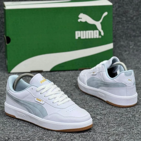 Puma Beyaz Su Yeşili Kadın Spor Ayakkabı ürün görseli 1