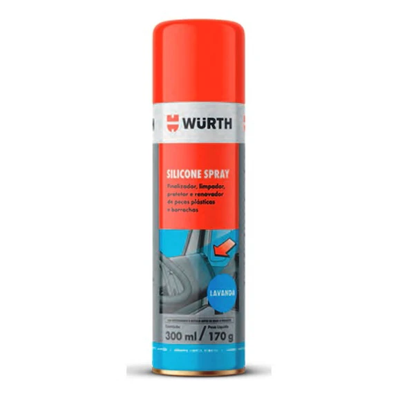 WÜRTH Silikon Sprey Finisher 300ML - Plastik ve Kauçuk Koruma ürün görseli 1