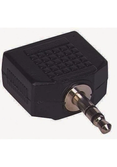 3.5 Mm Stereo Erkek / 3.5 Mm 2 Dişi Çevirici Jack ürün görseli 1