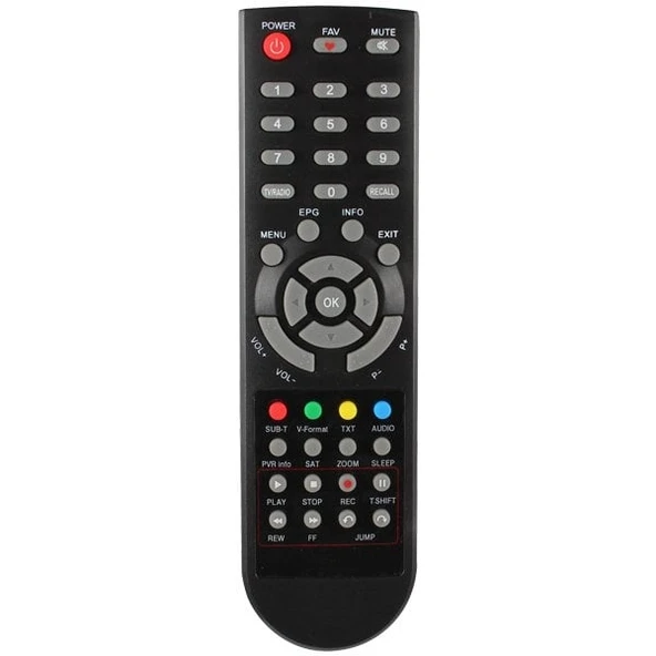 SUNNY 14800 HD Uydu Kumanda - SWAT KR1480 ürün görseli 1