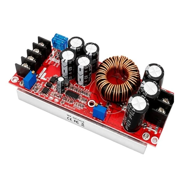 Powermaster PM-28738 1200W 20A DC-DC Boost Step-Up Voltaj Yükseltici Modül - Resim 2