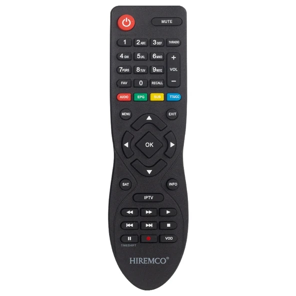 HIREMCO COMBO KING FULL HD*KORAX*WELLBOX*THREEBOX MİNİ HD UYDU KUMANDA ürün görseli 1