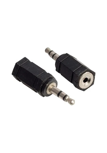 3.5 Mm Stereo Erkek - 2.5 Mm Stereo Dişi Jack Çevirici Kulaklık ürün görseli 1