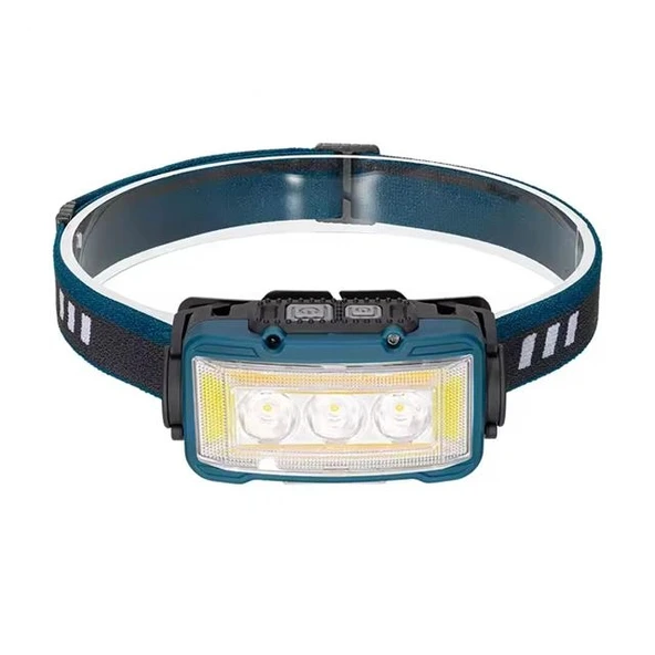 PowerMaster S03 Siyah Sensörlü Kafa Lambası ürün görseli 1