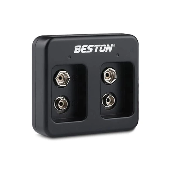 Beston M7005 Siyah 2 X 9 Volt Pil Şarj Cihazı ürün görseli 1
