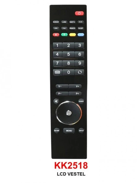 VESTEL LCD LED YENİ TV KUMANDASI 31271 - SWAT KK2518 ürün görseli 1
