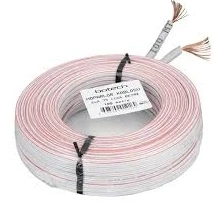 BOTECH 2x0.75mm CCAM 48 Tel Beyaz-Kırmızı Kodlu (1 Metre ) Hoparlör Ses Kablosu ürün görseli 1