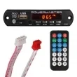 PowerMaster M515 Oto Teyp Dijital Player Board USB/AUX/SD/FM/Bluetooth Kumandalı Mikrofonsuz Oto Teyp Çevirici (12V-500M ürün görseli 1