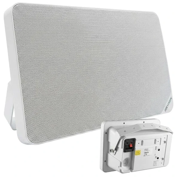 Hikvision DS-QAE0120G1R 5.25" 20W Analog 100V Trafolu Sütun Kabin Hoparlör Beyaz ürün görseli 1