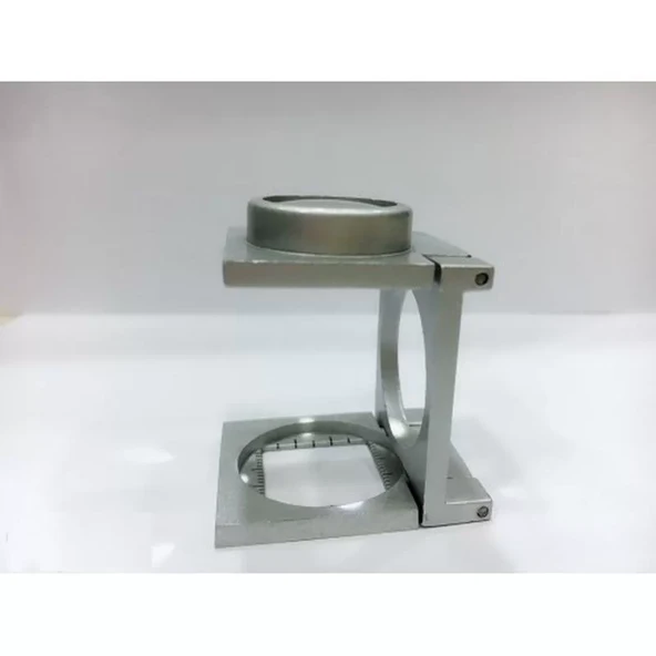 20 Mm Büyüteç Lup Dokumacı Büyüteci Full Çelik Katlanabilir Th9007A ürün görseli 1