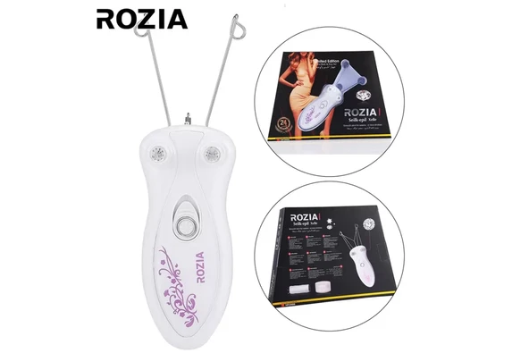 Rozia Profesyonel Epilatör İpli Tüy Alma Makinesi Epilasyon Aleti ürün görseli 1