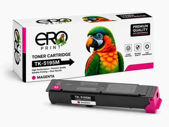 TK-5195M Kyocera TASKalfa 308ci Kırmızı Muadil Toner ürün görseli 1