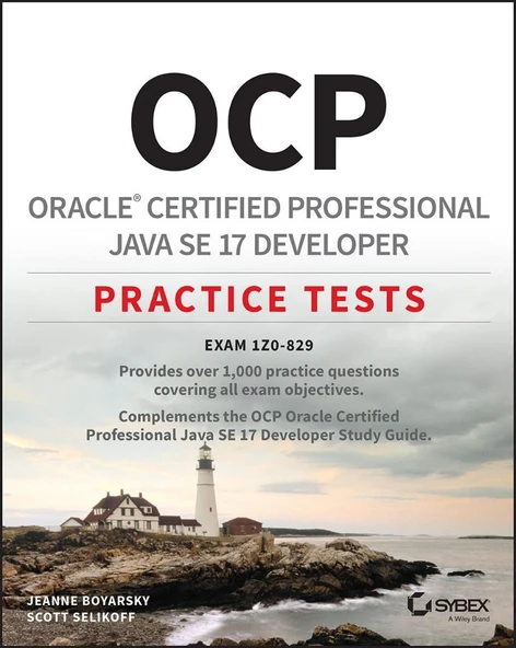OCP Oracle Certified Professional Java SE 17 Developer Practice Tests: Exam 1Z0-829 Jeanne Boyarsky ürün görseli 1