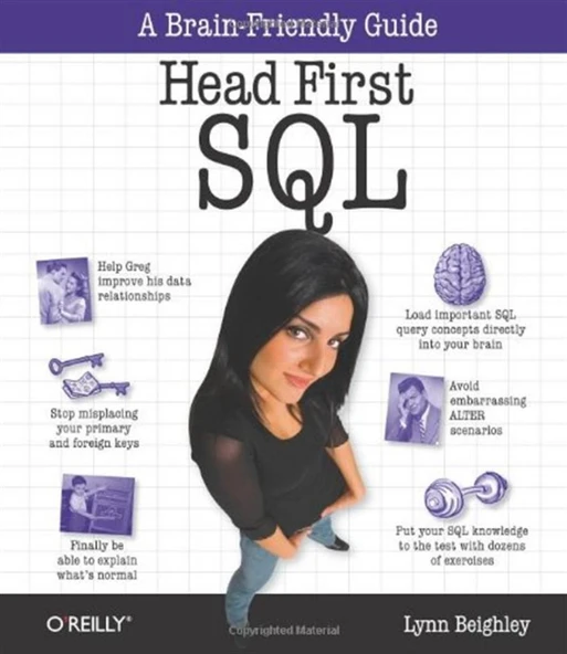 Head First SQL: Your Brain on SQL -- A Learner's Guide 1st Edition ürün görseli 1