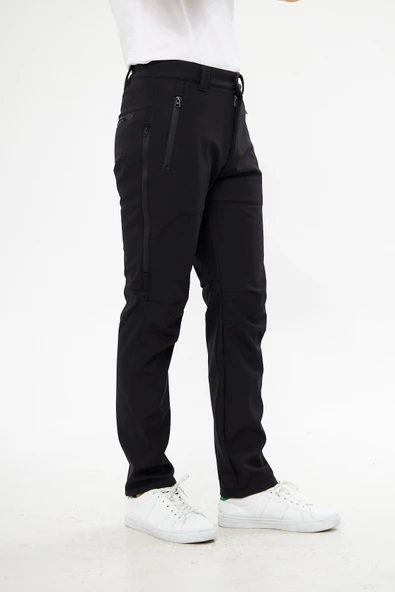Orange Safety Softshell Siyah  Pantolon - Resim 3