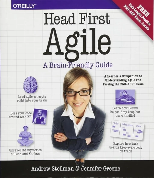 Head First Agile: A Brain-Friendly Guide to Agile Principles, Ideas, and Real-World Practices 1st Edition ürün görseli 1