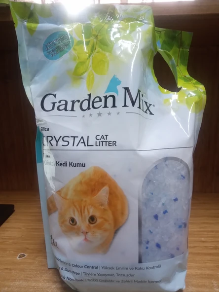 Gardenmıx Sılıca Kedi Kumu 1.4 kg - 3.8 L x 4 Adet ürün görseli 1