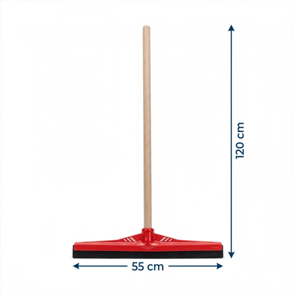 Mulpex 55 cm Yer Çekçeği Çekpas + 120 cm Vidalı Ahşap Sap Seti Profesyonel Yersil ürün görseli 1