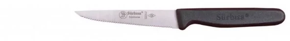 61004LZ - Sürmene Lazerli, Tırtıklı Sebze Bıçağı 9,5cm ürün görseli 1