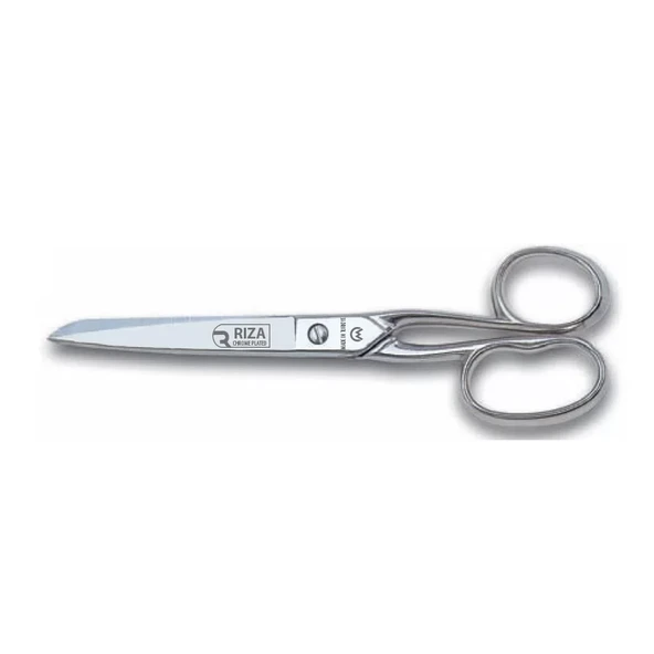 Rıza A4215-7 Ev ve Saya Makası No: 7 inç / 17,78 cm - Krom Kaplama ürün görseli 1
