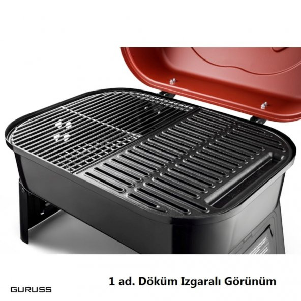 Döküm Izgara-Guruss Go & Grill Uyumlu - Resim 2