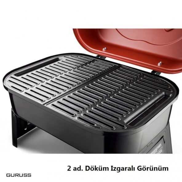 Döküm Izgara-Guruss Go & Grill Uyumlu - Resim 3
