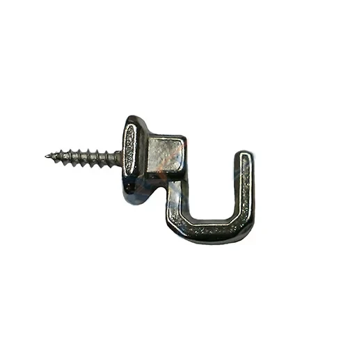 Vidalı Kanca, Askı Küçük - 15x18mm, Nikel - 1 Adet ürün görseli 1