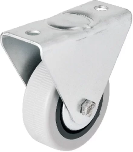 Hts 106 - 50 mm Sabit Kapaklı Gri PVC Teker ürün görseli 1