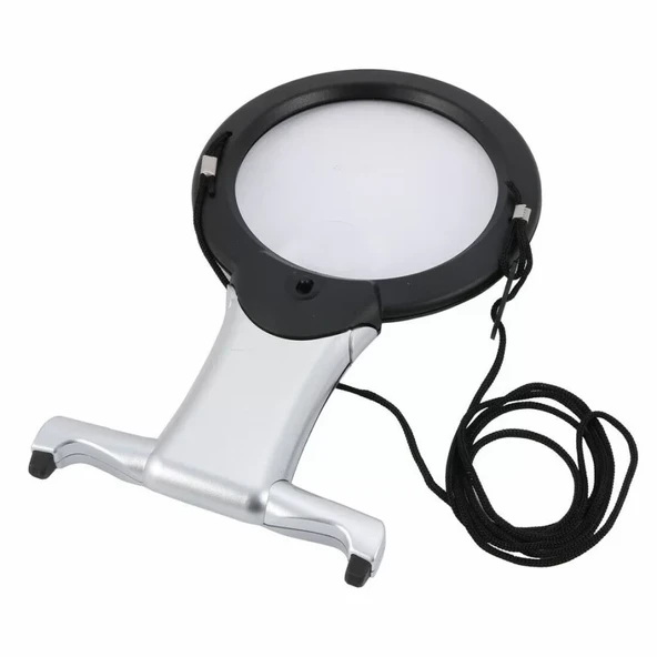 2X 6X Led Eller Serbest Boyun Asılı Dikiş Okuma Için En Uygun Büyüteç 11B-1 ürün görseli 1