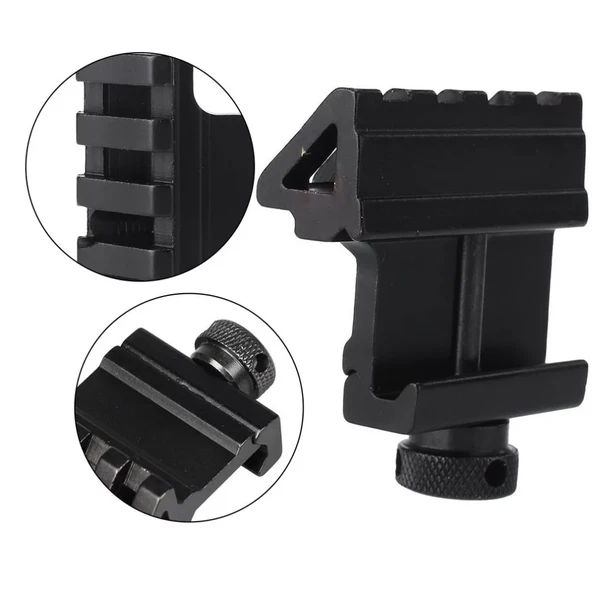 Taktik 45 Derece Açı Ofset Yan Adaptörü Rts 20mm Picatinny Ray ürün görseli 1
